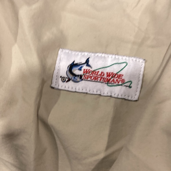 Men world wide sportsman convertible cargo pants khaki size L/32 - Picture 4 of 7